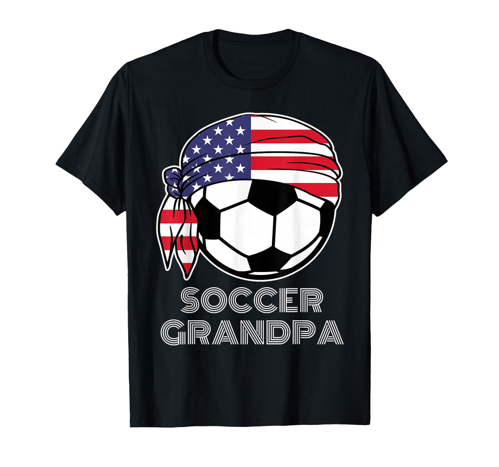 Grandfather Family Supporter Pride Soccer T-Shirt - Trendy Graphic Unisex - T-Shirt, Sweatshirt, Hoodie