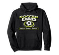 Funny Soccer Dad Drills Games Repeat Hoodie - Aesthetic Graphic for Adults - T-Shirt, Sweatshirt, Hoodie