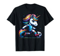 Footballer Unicorn Fans Soccer Team T-Shirt - Novelty Apparel Unisex - T-Shirt, Sweatshirt, Hoodie