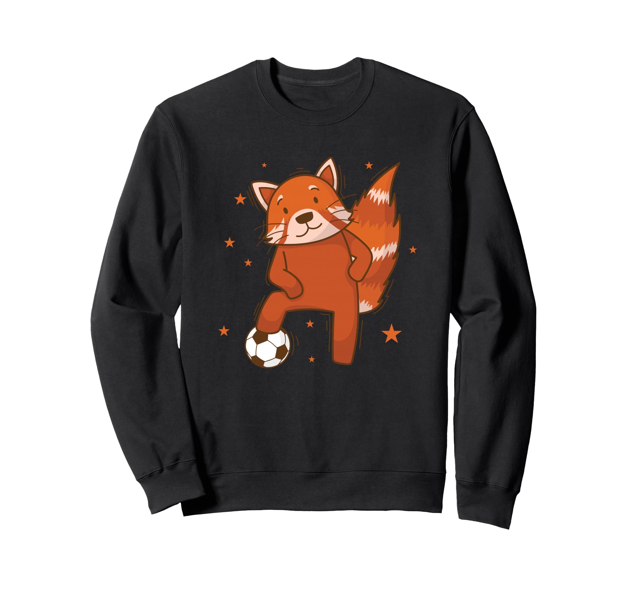 Ailuridae Playing Soccer Bear Cat Sweatshirt - Custom Art Print Unisex - T-Shirt, Sweatshirt, Hoodie
