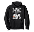 Son Plays Football And Daughter Ball Hoodie - Casual Everyday Wear Unisex - T-Shirt, Sweatshirt, Hoodie