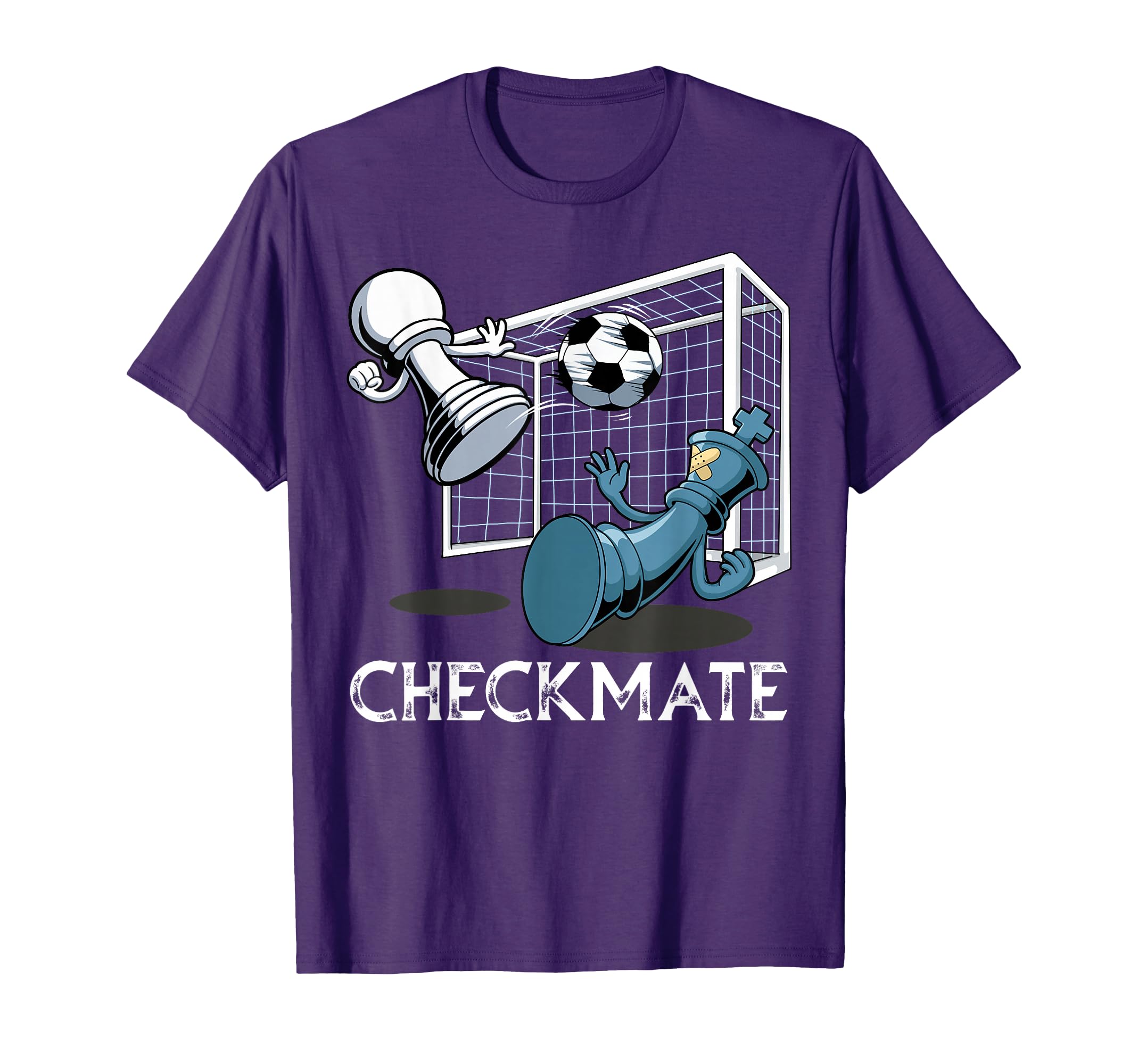 Soccer Checkmate Chess T-Shirt - Custom Art Print Men Women - T-Shirt, Sweatshirt, Hoodie