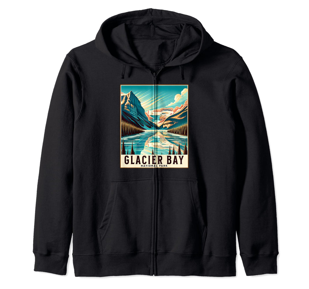 Glacier Bay National Park Alaska Usa T-Shirt - Unique Graphic Men Women - T-Shirt, Sweatshirt, Hoodie