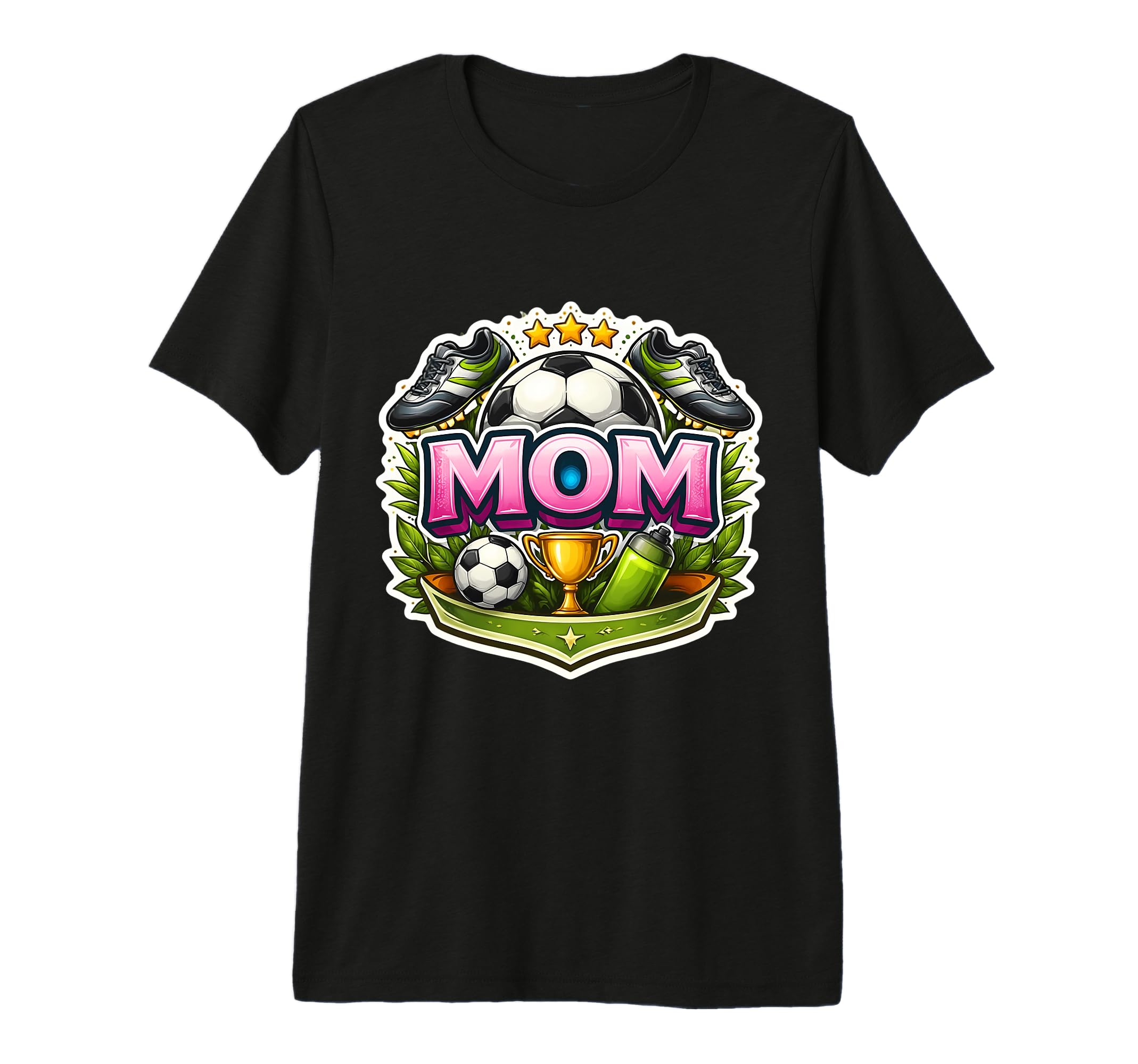 Soccer Mama Mothers Day Football T-Shirt - Streetwear Style Unisex - T-Shirt, Sweatshirt, Hoodie