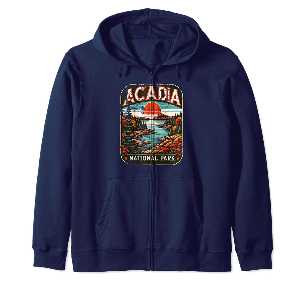 Acadia National Park Maine Usa Sweatshirt - Unique Graphic for Adults - T-Shirt, Sweatshirt, Hoodie