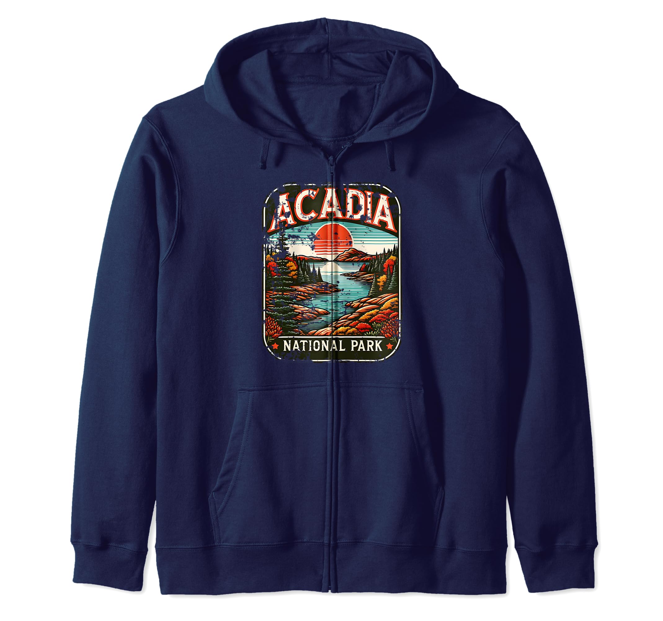 Acadia National Park Maine Usa Sweatshirt - Unique Graphic for Adults - T-Shirt, Sweatshirt, Hoodie