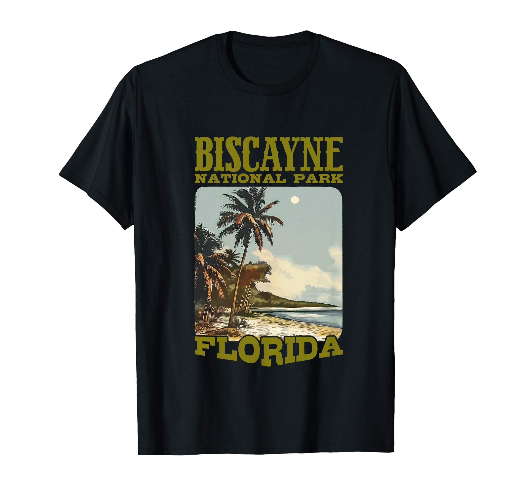 Biscayne Usa National Park Florida T-Shirt - Unique Graphic Men Women - T-Shirt, Sweatshirt, Hoodie