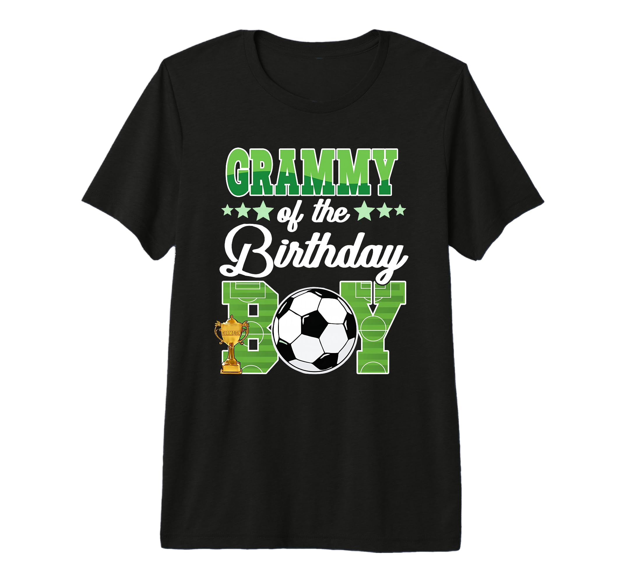 Soccer Grammy Birthday Party Soccer T-Shirt - Aesthetic Graphic for Adults - T-Shirt, Sweatshirt, Hoodie