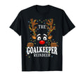 Matching Family Goalkeeper Reindeer T-Shirt - Novelty Apparel Unisex - T-Shirt, Sweatshirt, Hoodie