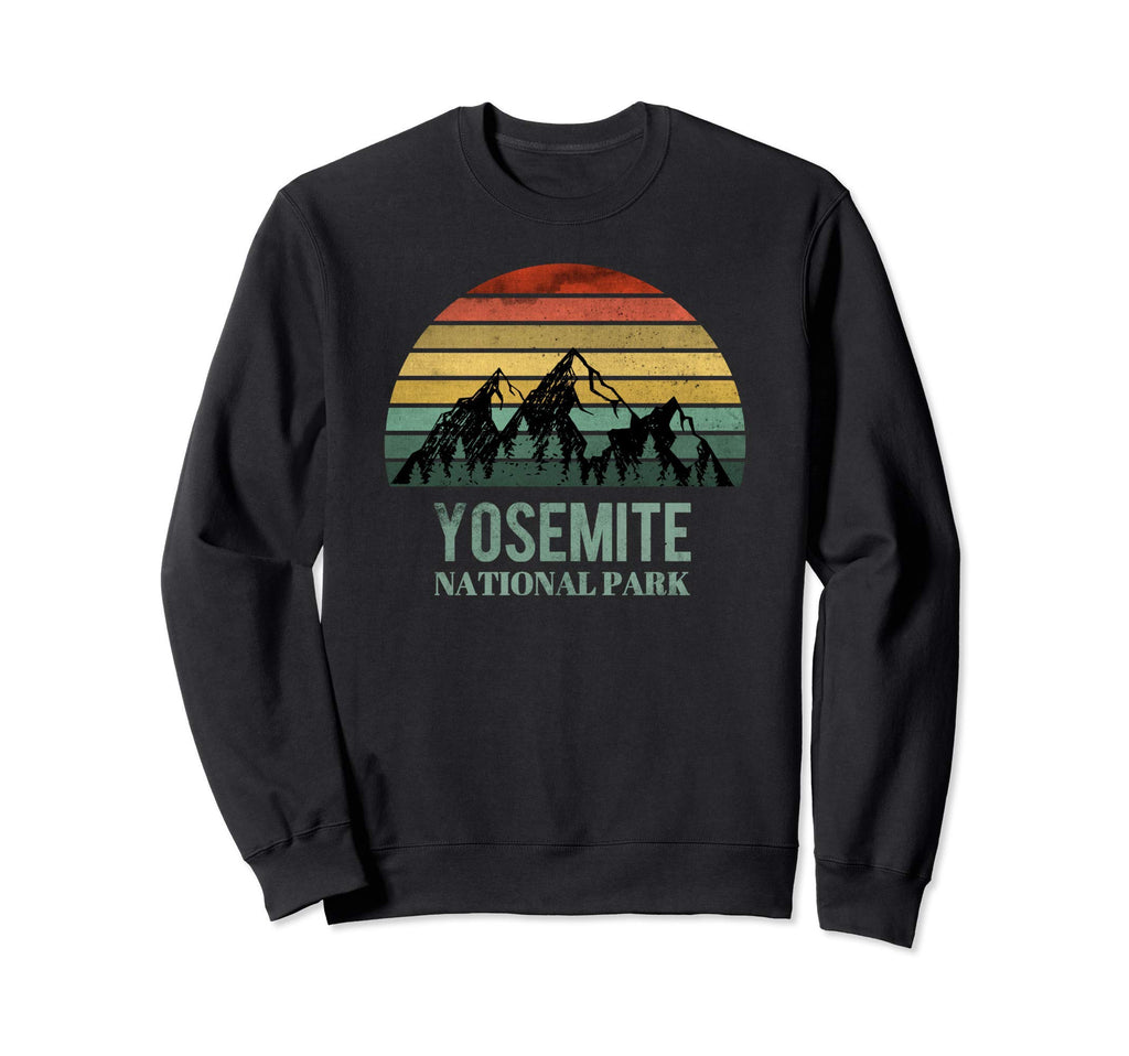 Yosemite National Park Mountain Sweatshirt - Aesthetic Graphic Men Women - T-Shirt, Sweatshirt, Hoodie