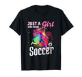Just Who Loves Soccer Football T-Shirt - Casual Everyday Wear Men Women - T-Shirt, Sweatshirt, Hoodie