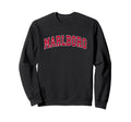 Marlboro New Jersey Nj Sports Red Sweatshirt - Casual Everyday Wear Unisex - T-Shirt, Sweatshirt, Hoodie
