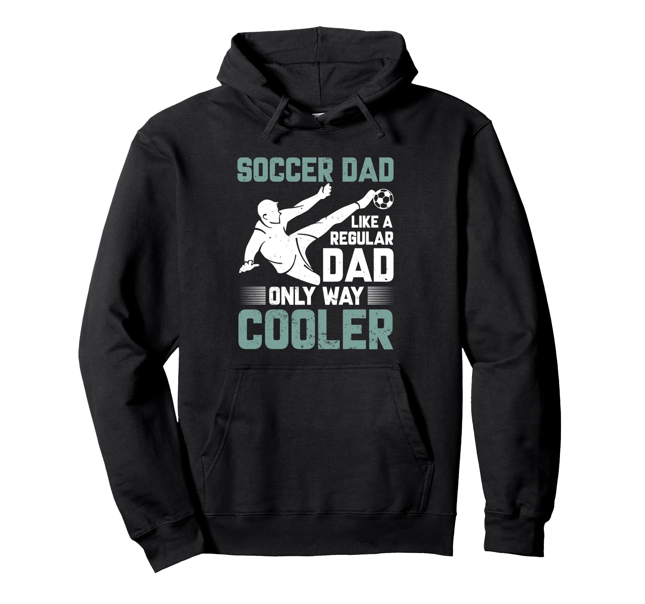 Coaching Soccer Dad Coach Soccer Hoodie - Aesthetic Graphic for Adults - T-Shirt, Sweatshirt, Hoodie