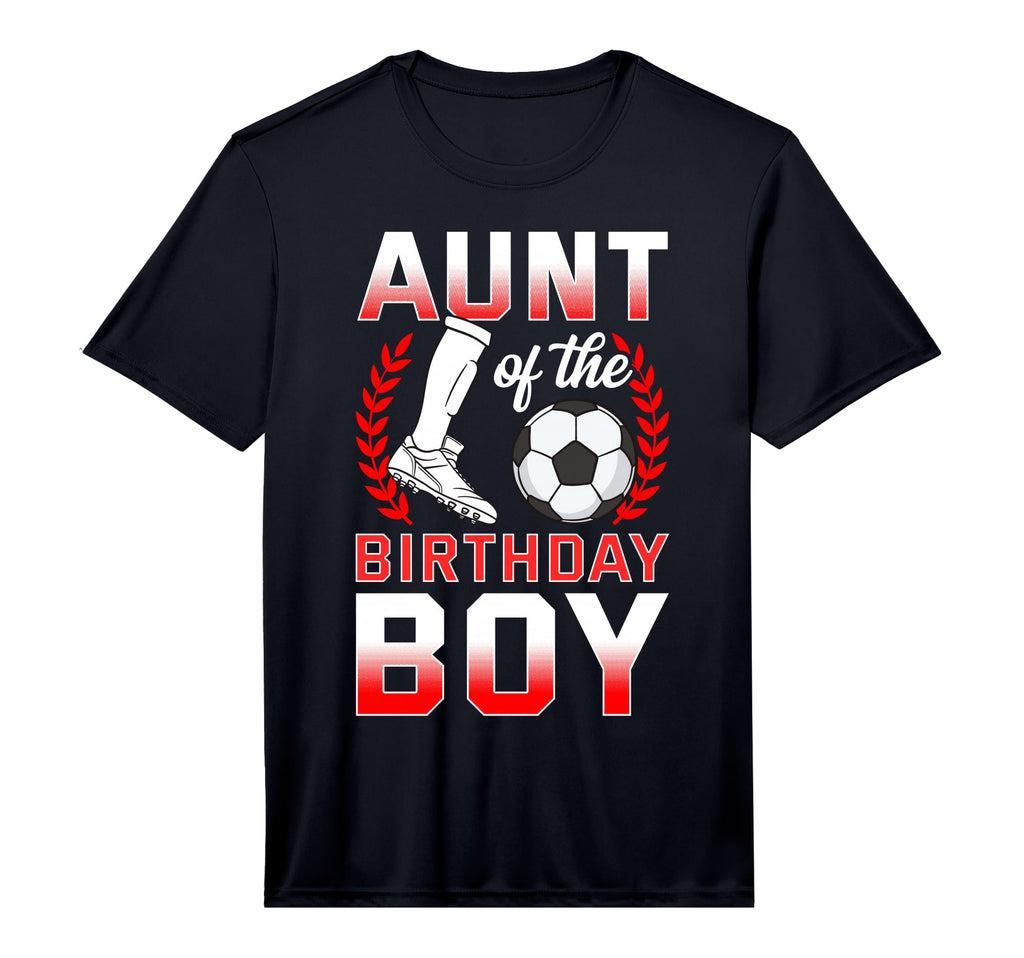 Aunt Birthday Soccer Player Bday T-Shirt - Aesthetic Graphic Unisex - T-Shirt, Sweatshirt, Hoodie