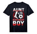 Aunt Birthday Soccer Player Bday T-Shirt - Aesthetic Graphic Unisex - T-Shirt, Sweatshirt, Hoodie
