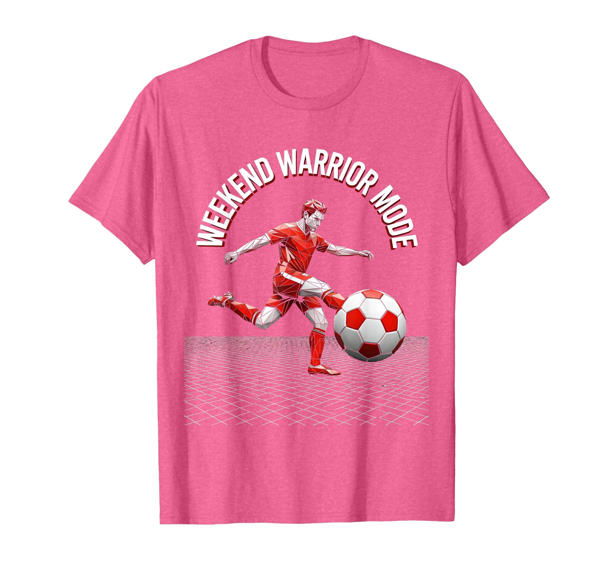Soccer Weekend Warrior Mode T-Shirt - Minimalist Print Unisex - T-Shirt, Sweatshirt, Hoodie