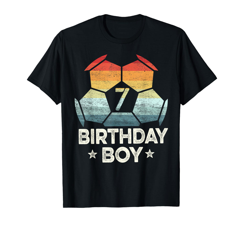 7 Year Old Soccer Player Gifts 7Th T-Shirt - Minimalist Print for Adults - T-Shirt, Sweatshirt, Hoodie