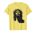 Jesus Grunge Portrait Christian 90S T-Shirt - Novelty Apparel Unisex - T-Shirt, Sweatshirt, Hoodie