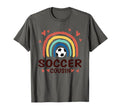 Rainbow Soccer Player Family Matching T-Shirt - Streetwear Style Unisex - T-Shirt, Sweatshirt, Hoodie