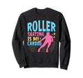 70S 80S Roller Skating Is My Cardio Sweatshirt - Custom Art Print Unisex - T-Shirt, Sweatshirt, Hoodie