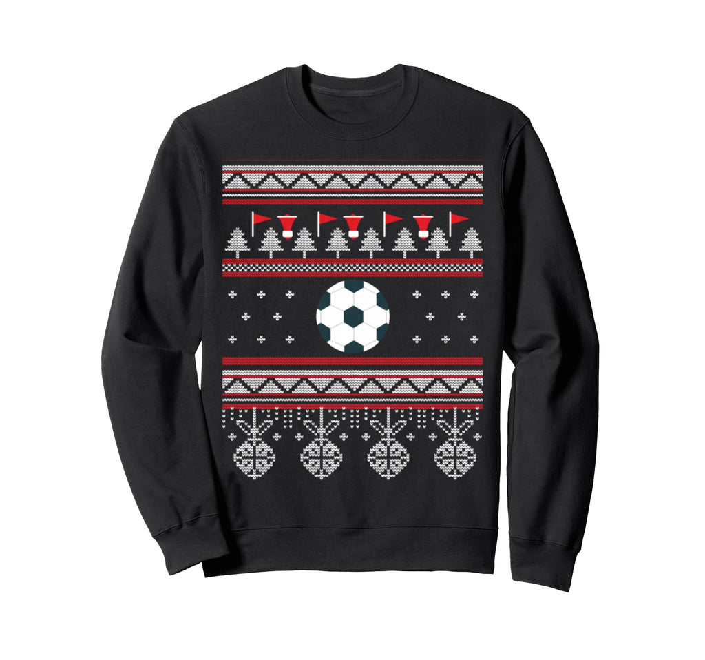 Funny Soccer Ugly Sweaters Sweatshirt - Minimalist Print Unisex - T-Shirt, Sweatshirt, Hoodie