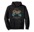 Glacier National Park Grizzly Bear Hoodie - Graphic Print for Adults - T-Shirt, Sweatshirt, Hoodie