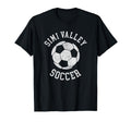 Simi Valley Soccer Distressed 90S T-Shirt - Unique Graphic for Adults - T-Shirt, Sweatshirt, Hoodie