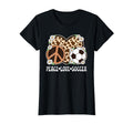 Peace Love Soccer Lover Cow Soccer T-Shirt - Graphic Print Men Women - T-Shirt, Sweatshirt, Hoodie