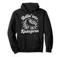 Rollin Into Kindergarten Roller Skate Hoodie - Fun Novelty Design Unisex - T-Shirt, Sweatshirt, Hoodie