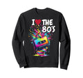 80S Music Notes Cassette Tape Music Sweatshirt - Trendy Graphic for Adults - T-Shirt, Sweatshirt, Hoodie