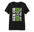Mens Soccer Senior Dad 2026 Proud T-Shirt - Custom Art Print for Adults - T-Shirt, Sweatshirt, Hoodie
