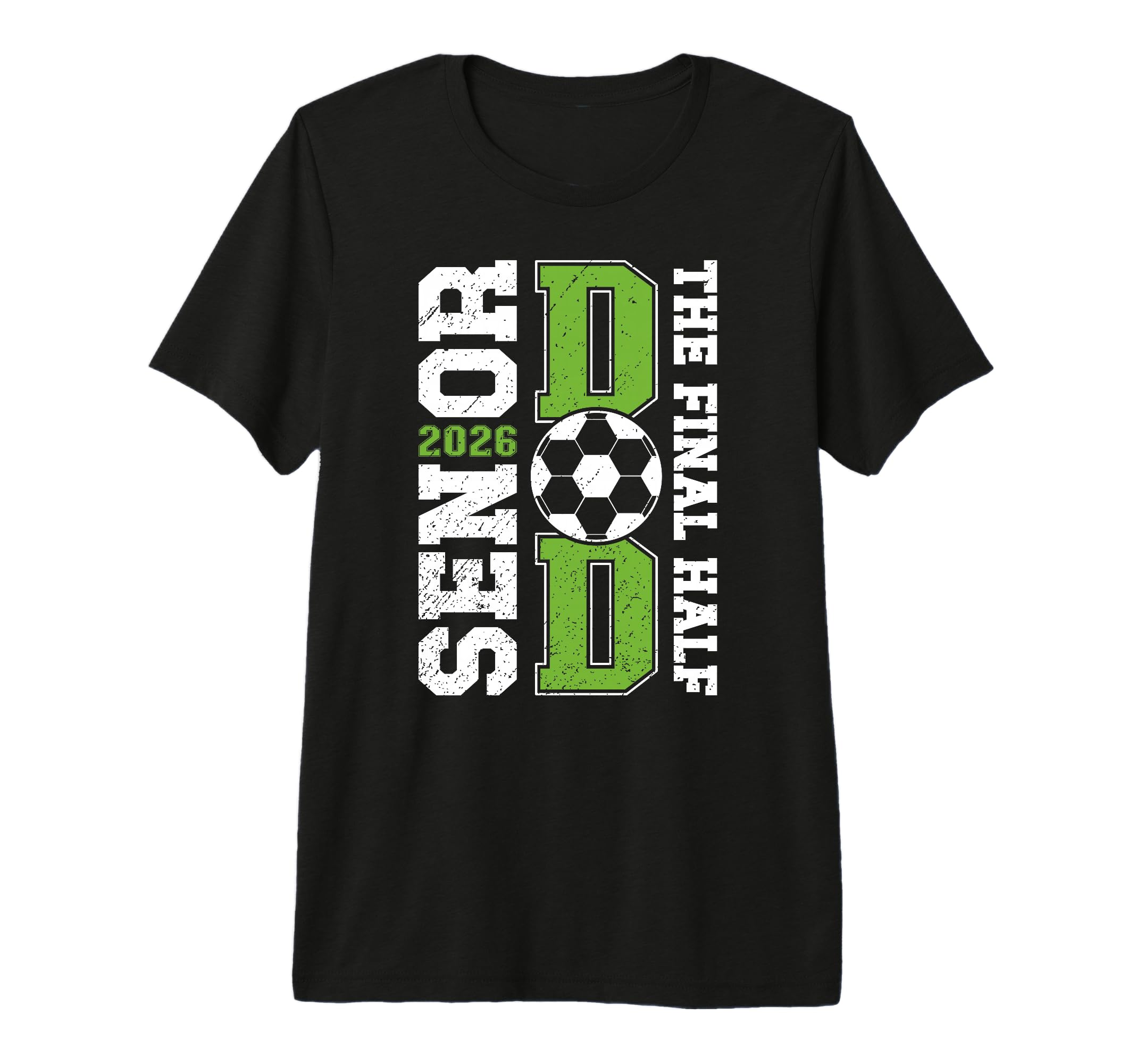 Mens Soccer Senior Dad 2026 Proud T-Shirt - Custom Art Print for Adults - T-Shirt, Sweatshirt, Hoodie
