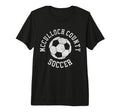 Mcculloch County Soccer Distressed 90S T-Shirt - Unique Graphic for Adults - T-Shirt, Sweatshirt, Hoodie