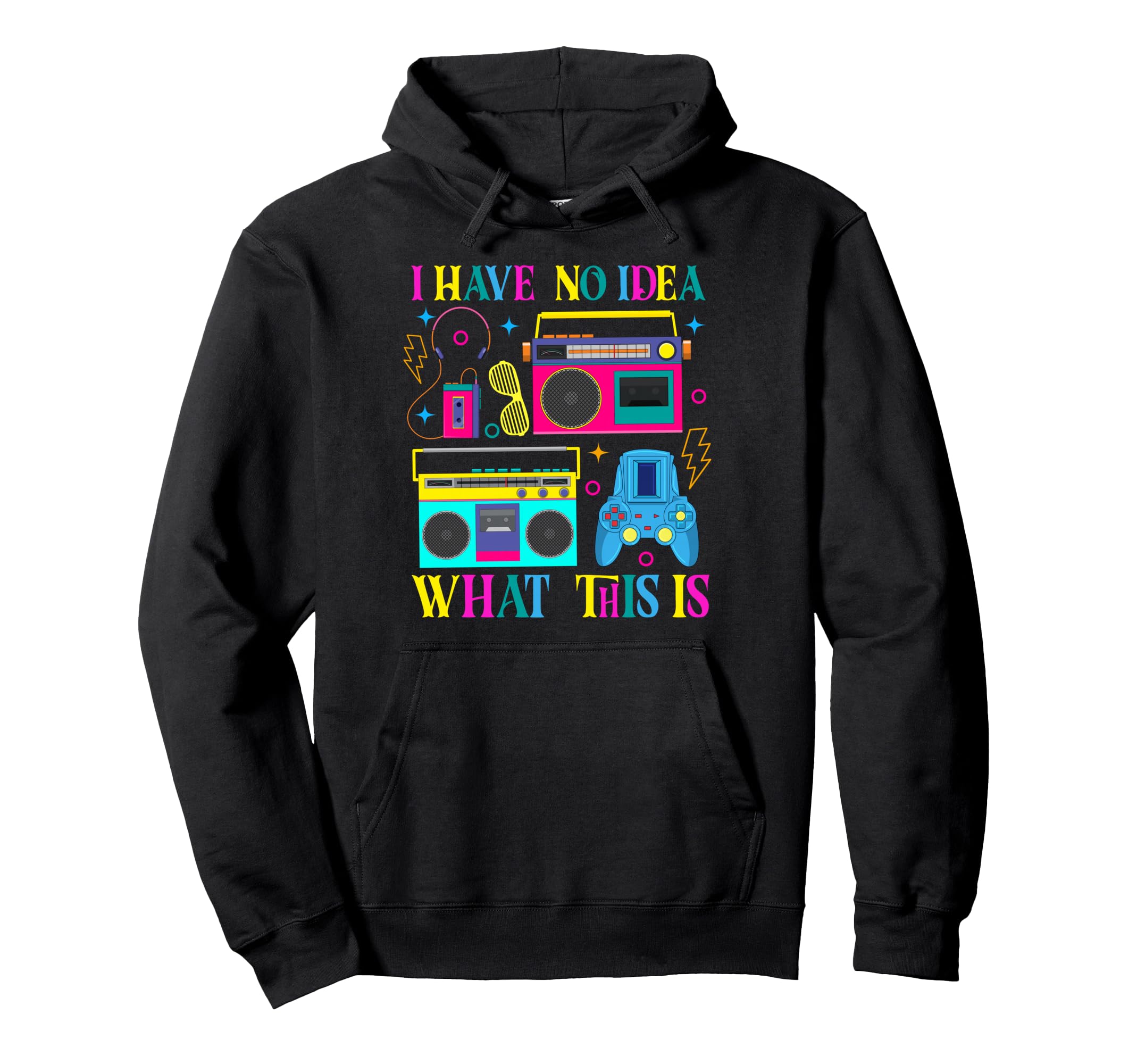 I Have No What This Is Cassette Hoodie - Streetwear Style Men Women - T-Shirt, Sweatshirt, Hoodie
