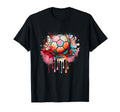 Colorful Soccer Ball Sports Art T-Shirt - Unique Graphic Men Women - T-Shirt, Sweatshirt, Hoodie