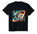 Funny Space Soccer Astronaut Soccer T-Shirt - Unique Graphic Men Women - T-Shirt, Sweatshirt, Hoodie