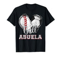 Ball Abuela Baseball Soccer Heart T-Shirt - Custom Art Print for Adults - T-Shirt, Sweatshirt, Hoodie