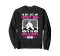 Im Hockey Goalkeeper Mom Ice Hockey Sweatshirt - Graphic Print for Adults - T-Shirt, Sweatshirt, Hoodie