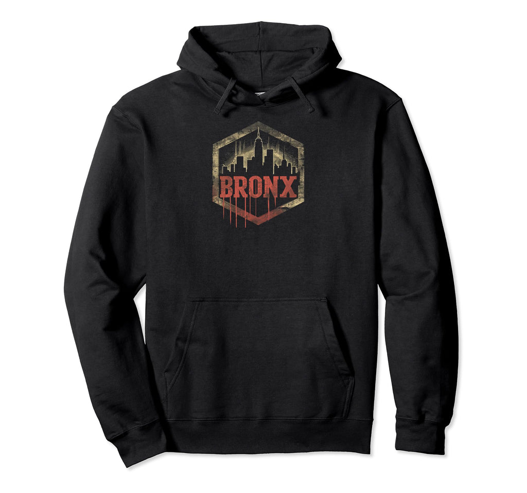 Bronx Grit 90S Grunge Urbandecay Mens Hoodie - Fun Novelty Design Men Women - T-Shirt, Sweatshirt, Hoodie