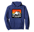 Mount Rainer National Park Washington Hoodie - Aesthetic Graphic Unisex - T-Shirt, Sweatshirt, Hoodie