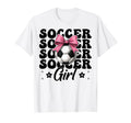 Soccer Soccer Mom Coquette T-Shirt - Custom Art Print Men Women - T-Shirt, Sweatshirt, Hoodie