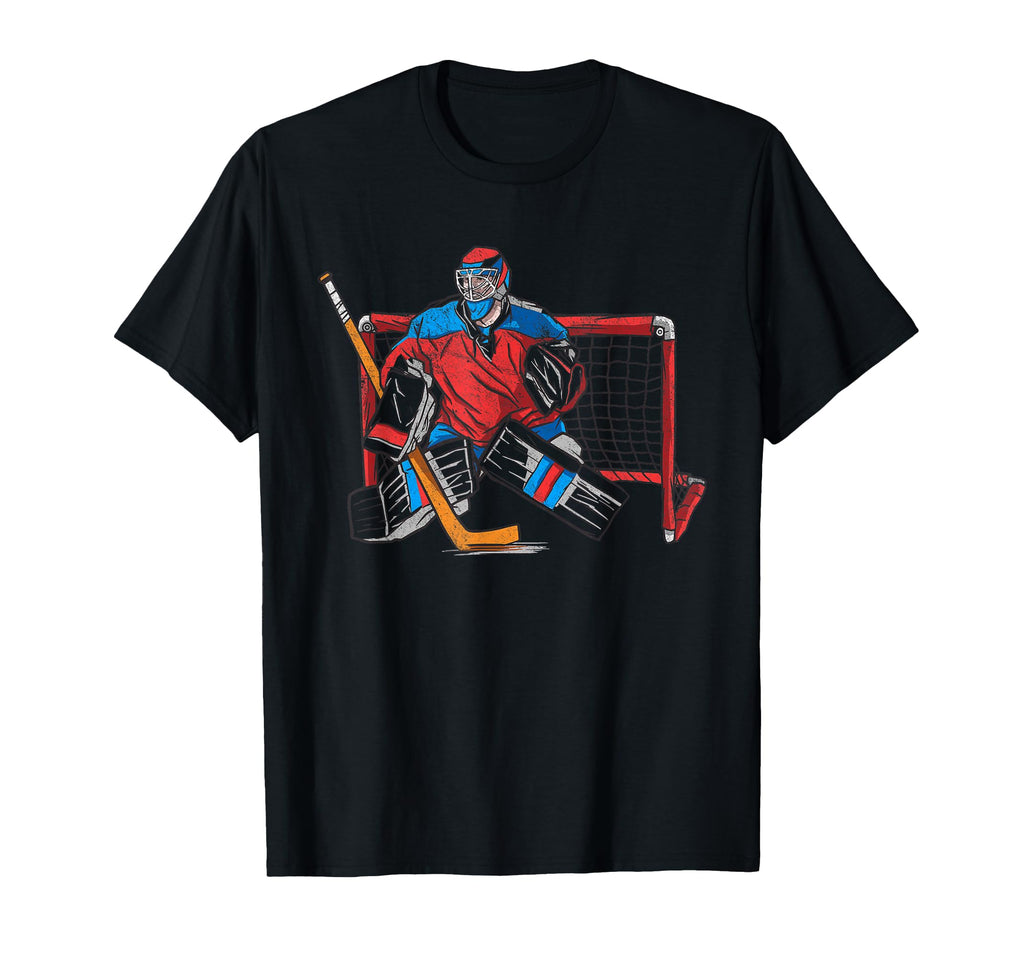 Bright And Colorful Hockey Goalkeeper Gift T-Shirt - Trendy Graphic Unisex - T-Shirt, Sweatshirt, Hoodie