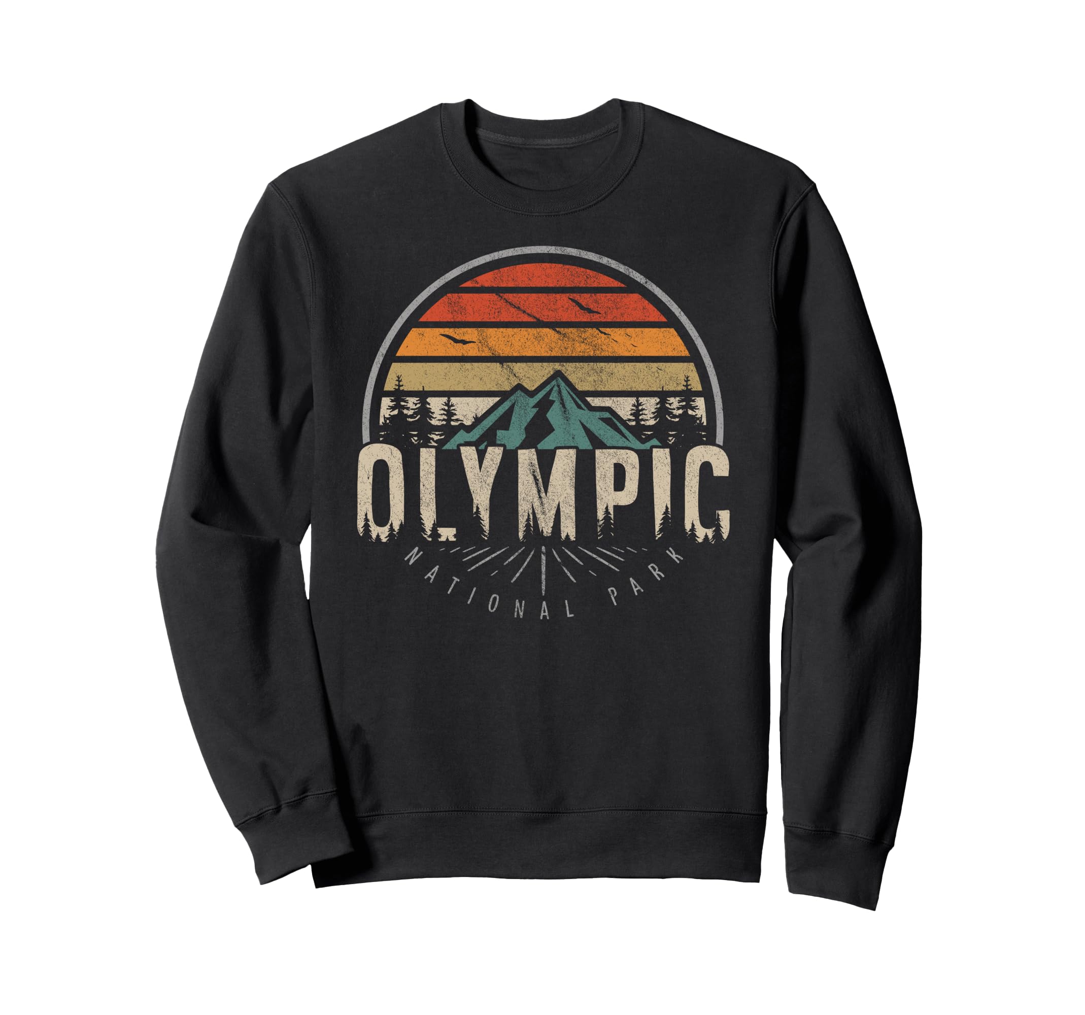 Olympic National Park Us Olympic Sweatshirt - Minimalist Print for Adults - T-Shirt, Sweatshirt, Hoodie