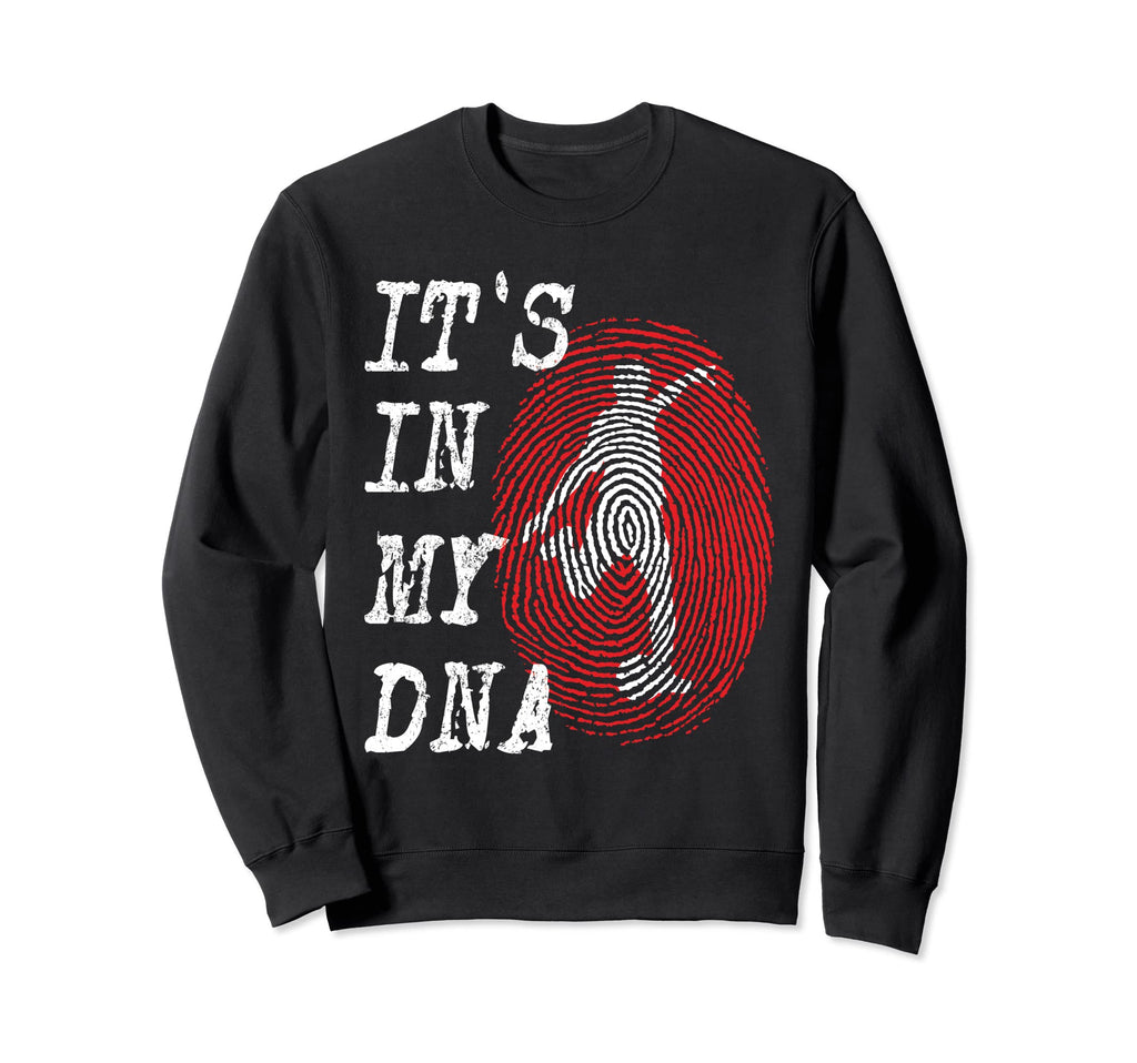 Its My Dna Soccer Player Fingerprint Sweatshirt - Streetwear Style Unisex - T-Shirt, Sweatshirt, Hoodie