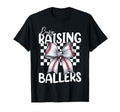 Busy Raising Ballers Baseball Coquette T-Shirt - Custom Art Print Unisex - T-Shirt, Sweatshirt, Hoodie
