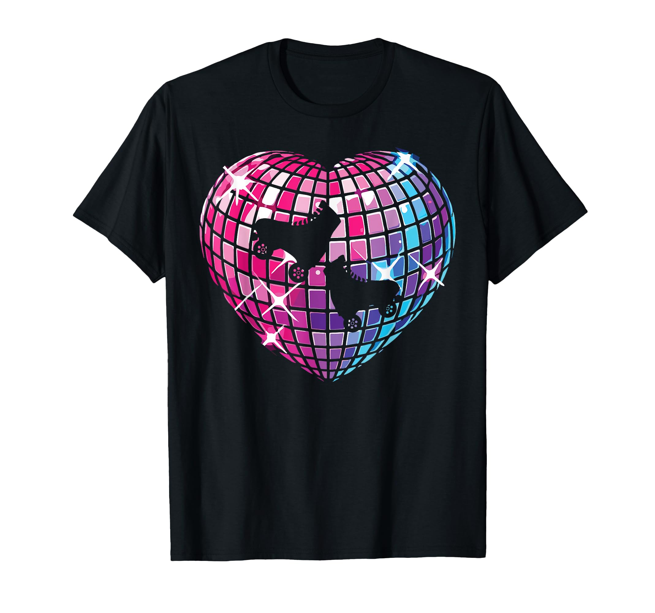 Roller Skating Skate 1970S Disco T-Shirt - Streetwear Style for Adults - T-Shirt, Sweatshirt, Hoodie