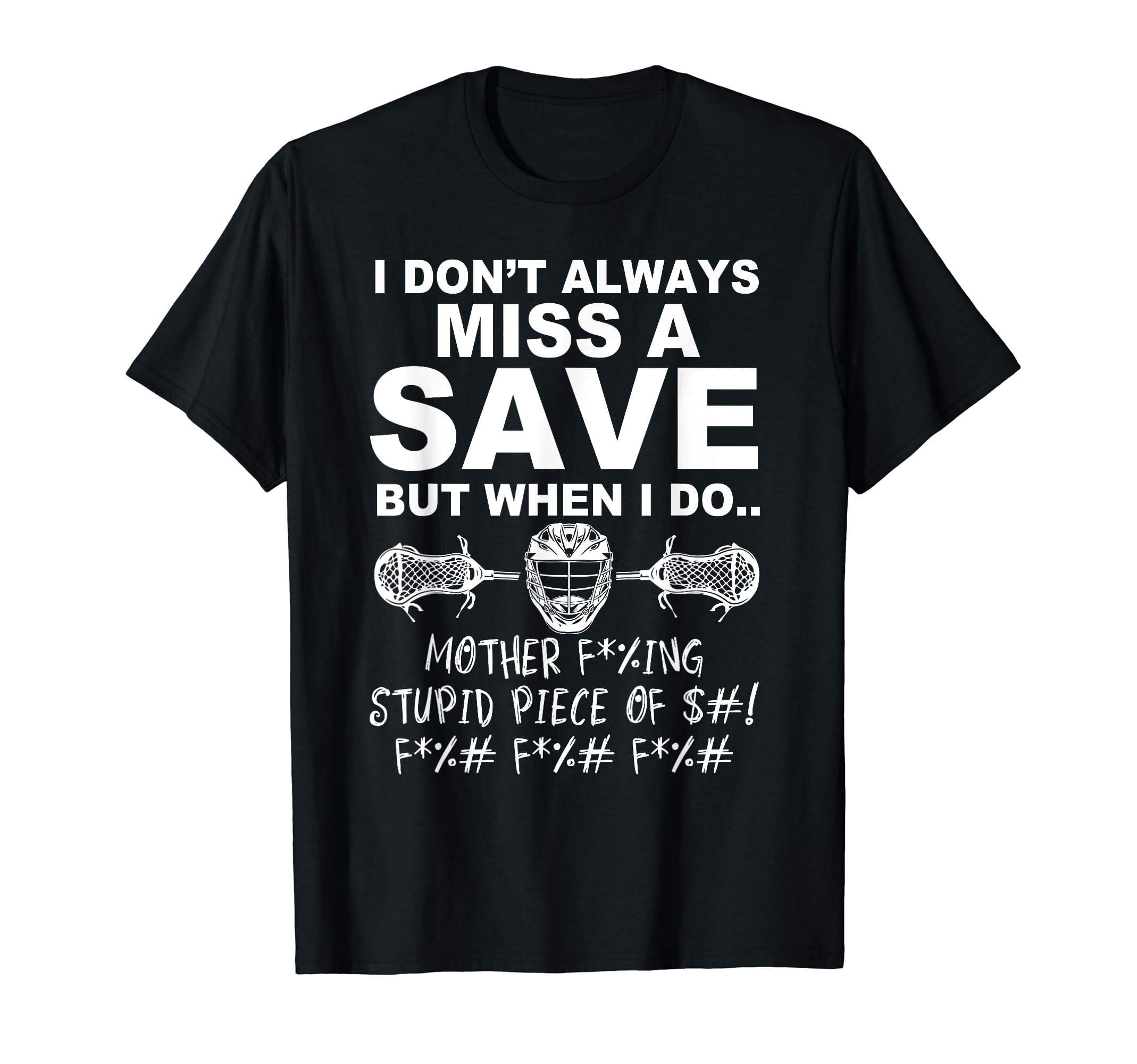 Lacrosse Goalie T-Shirt - Custom Art Print Men Women - T-Shirt, Sweatshirt, Hoodie