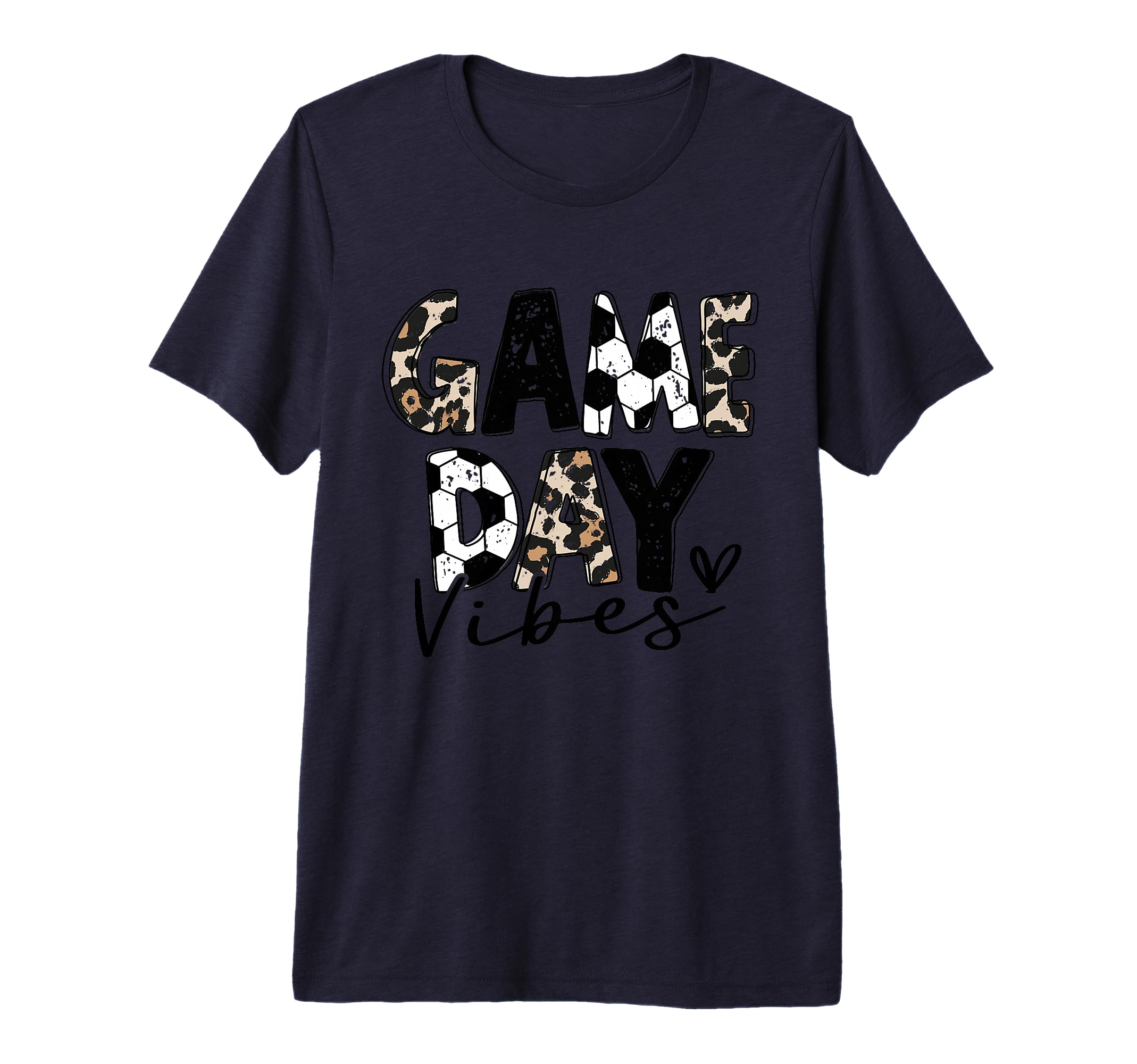 Soccer Game Day Vibes Mom Soccer Mama T-Shirt - Graphic Print Unisex - T-Shirt, Sweatshirt, Hoodie