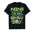 Nini Birthday Soccer Family Matching T-Shirt - Fun Novelty Design Unisex - T-Shirt, Sweatshirt, Hoodie