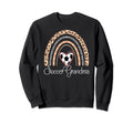 Soccer Grandma Boho Rainbow Funny Sweatshirt - Novelty Apparel Unisex - T-Shirt, Sweatshirt, Hoodie